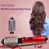 2 In 1 Automatic Rotating Hair Dryer And Volumizer Brush One Step Straightening Curling Comb Waver Styling Tool Hot Air Styler
