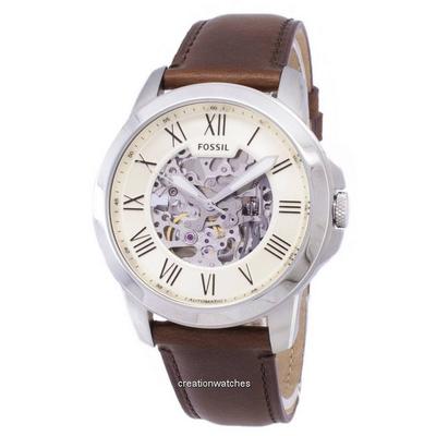 Grant Automatic Beige Skeleton Dial ME3099 Men's Watch