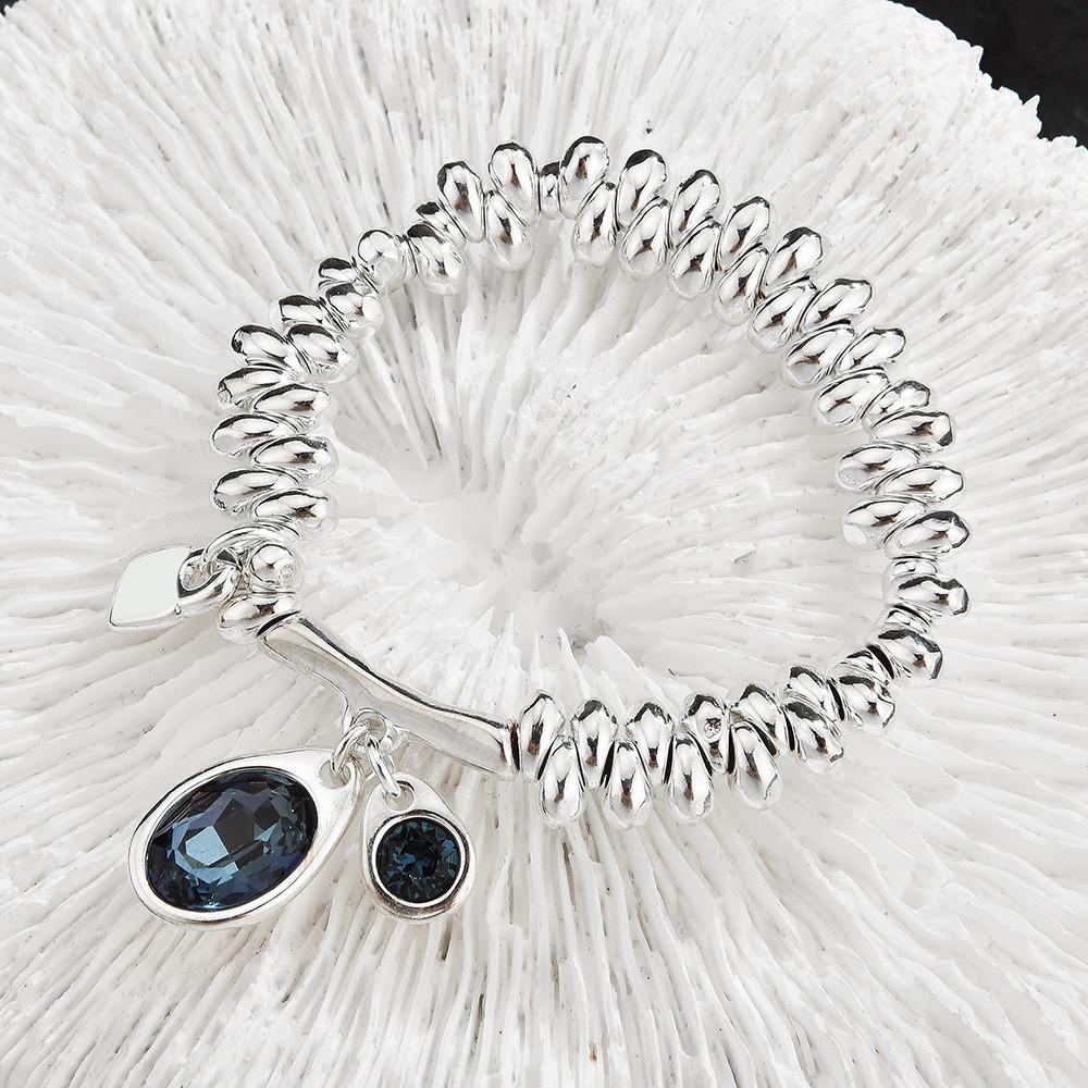 Irregular Silver Pendant Chain With V Gold Elements For Trendy Female Jewelry Silver Bracelet