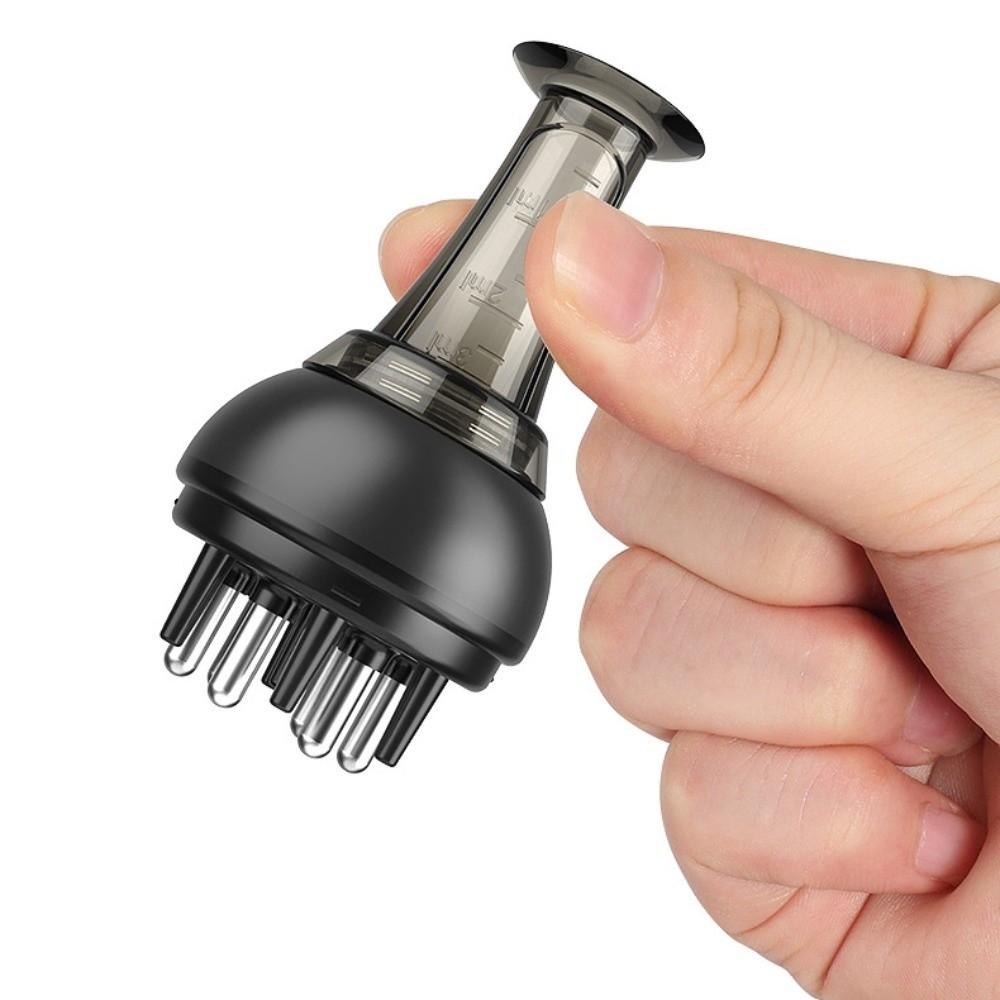 Rolling Ball Scalp Applicator Comb Accurate Scale Essential Oil Guiding Massager Beauty Routine