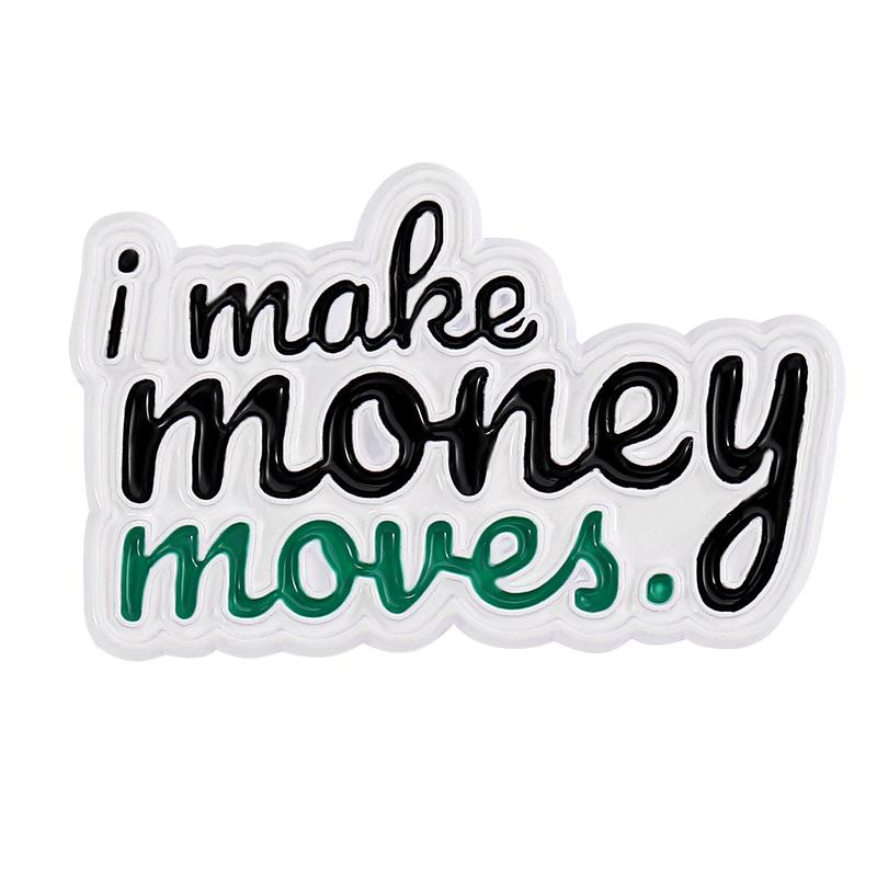 

Make I Elegant Money Coin Shape Brooch With Durable Alloy Material Fashion For XZ7587