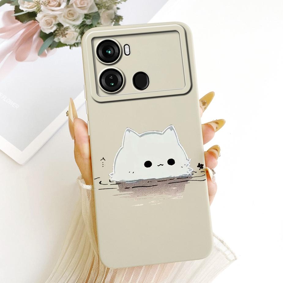 For Itel P40 Plus Case P683L Cute Rabbit Cartoon Cover Soft Silicone Phone Case For Itel P40 P 40 ItelP40 P40+ Back Cover Fundas