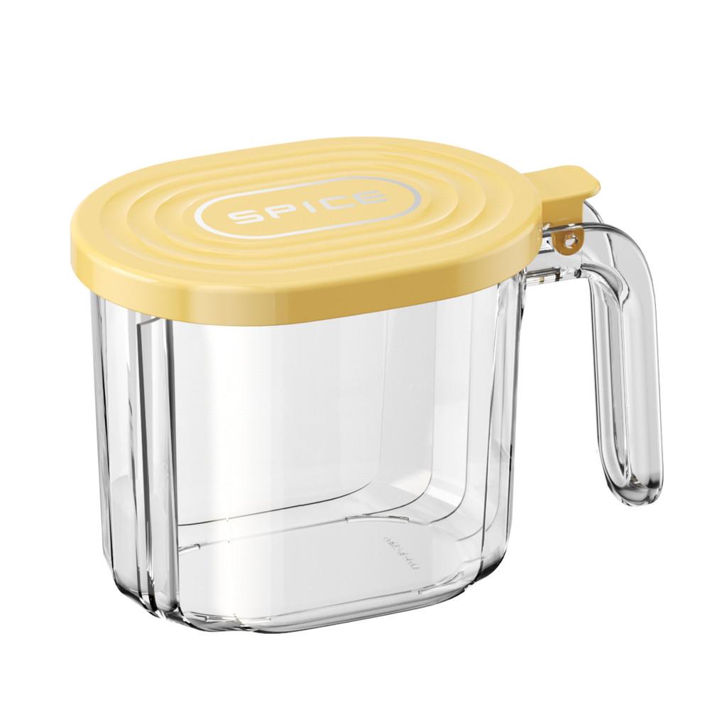 Plastic Spice Jar With Sealing Lid For Kitchen Storage And Condiment Organization