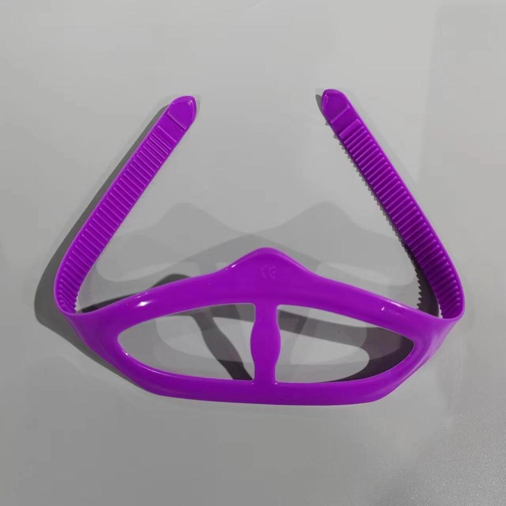 Silicone Strap Diving Mask with Frog Lens