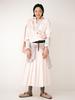 [mardimercredi] Cotton Pleated Maxi Skirt - Light Pink