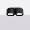 Ceiling lamp aura 2 black Gx53
