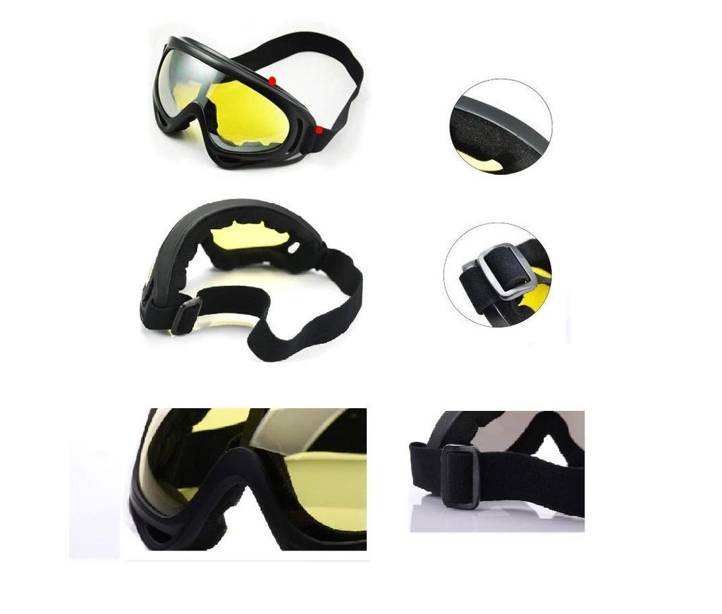 Ski and Snowboard Accessory Set for Complete Accessories Set Includes and Neck Warmer Beginners, Goggles, Mask, Gloves, Hat, (Men's)