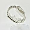 Used [New Battery] BURBERRY 11000L Ladies Watch Silver Date 19486