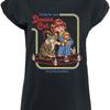 Steven Rhodes T Shirt Daunisex Demon Cat Schwarz Vintage Stylish Versatile Top For Everyday Wear Breathable Unisex