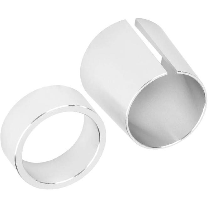 1in Gas Tapered Drive Clutch Shaft Adapter Connector Pulley Bore Reducer Sleeve Bushing Silver Aluminum Accessory