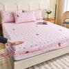 Cooling Summer Fitted Sheet: Thickened, Non-slip, Skin-friendly, Fully Enclosed, Washable Mat