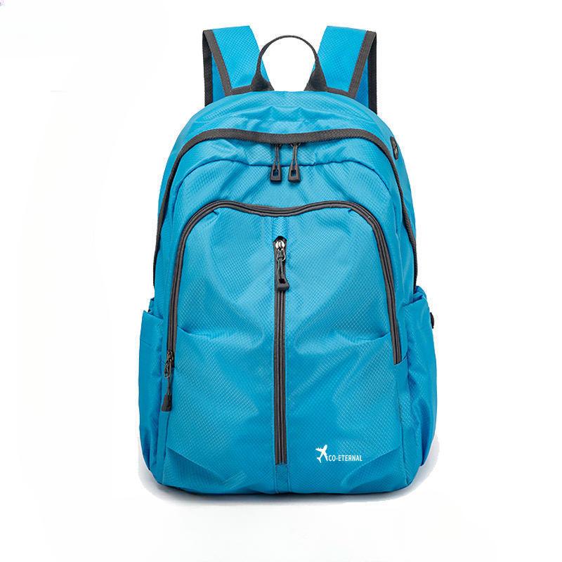 Großvolumiger Faltbarer Leichter Outdoor-Reiserucksack Schlicht Business Wasserdicht Schüler Make-up Kurs Schultasche