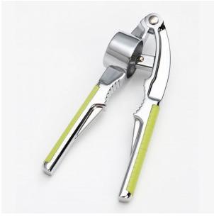 Hot Sale  Kitchenware Garlic Juicing Tool Crusher Peeler  Garlic Press Crusher зелёный