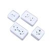 1Pcs 10A Eu Standard Electrical Outlett Ground Vintage Surface Power Socket Plugs Flame Retardant Plastic Wall Mount Socket