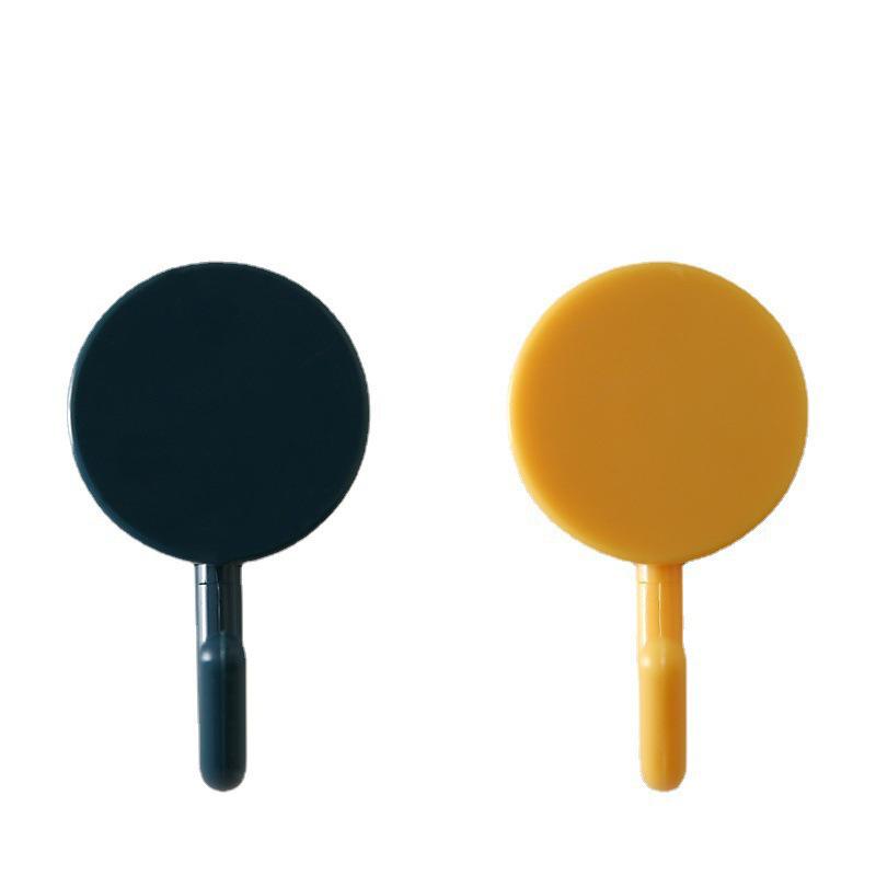 Macaron Adhesive Hook: No-Trace, No-Punch Door & Wall Hook