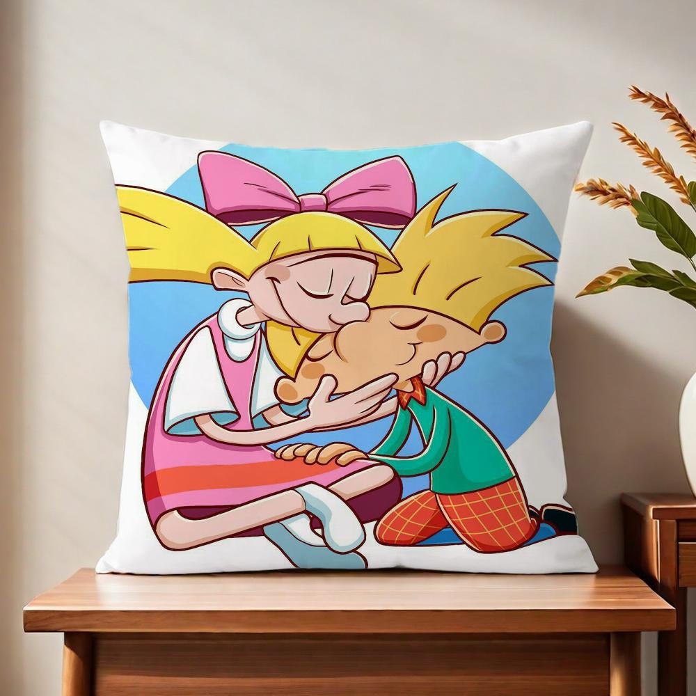 H-Hey A-ArnoldS Comfortable soft Pillow Case for Sofa Living Room Home office Decor Protective Covers
