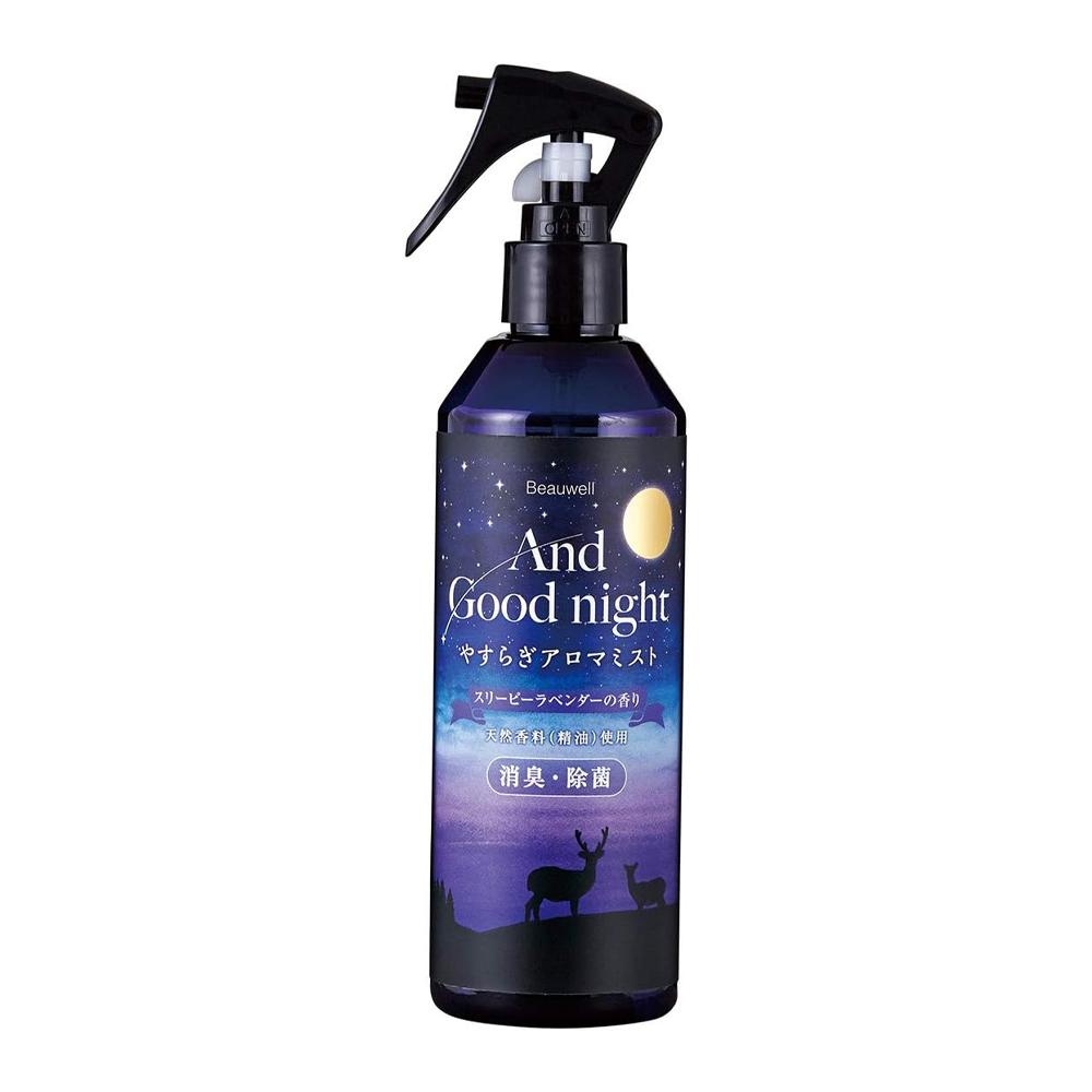 Beauwell And Goodnight Relaxing Aroma Mist Sleepy Lavender Healing Cedarwood 285mL