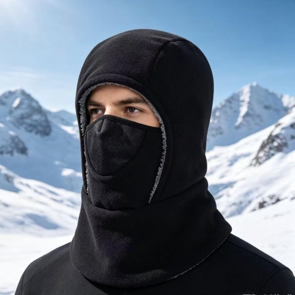Windproof Ear Protection Hat Breathable Full Face Mask Balaclava Hat Outdoor Activities