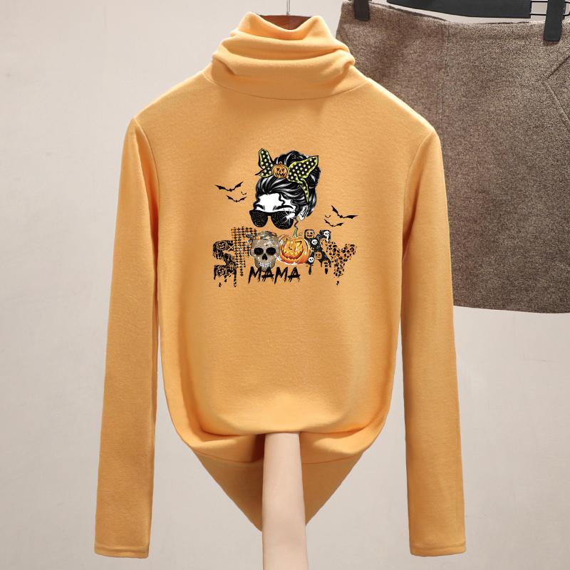 Thermal Sticker On Clothes Girl Spooky Patches A-Level Washable Diy Hoodies Tops Vinyl Thermal Press Iron-On Transfer Clothes