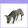 Pvc Animal Donkey Model Figurine Set With Static Design For Childrens Educational Play