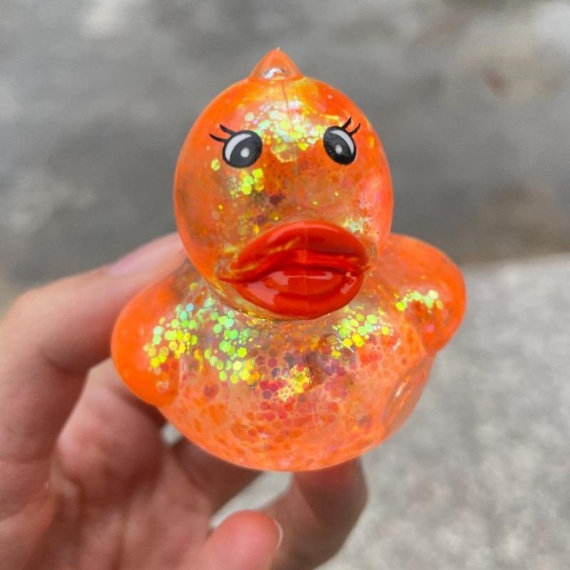 Squishy Aurora Maltose Duck Toy Soft Cute Stretchy Squeeze Toy Stress Relief Decompression Fidget Toy
