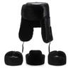 Thickened Ushanka Cotton Plush Warmth Hat Adjustable Ear Flaps Fashion Gift
