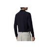 Saucony Stand Collar Long Sleeve Solid T-Shirt Men Tops Black SC2240129B-BK01
