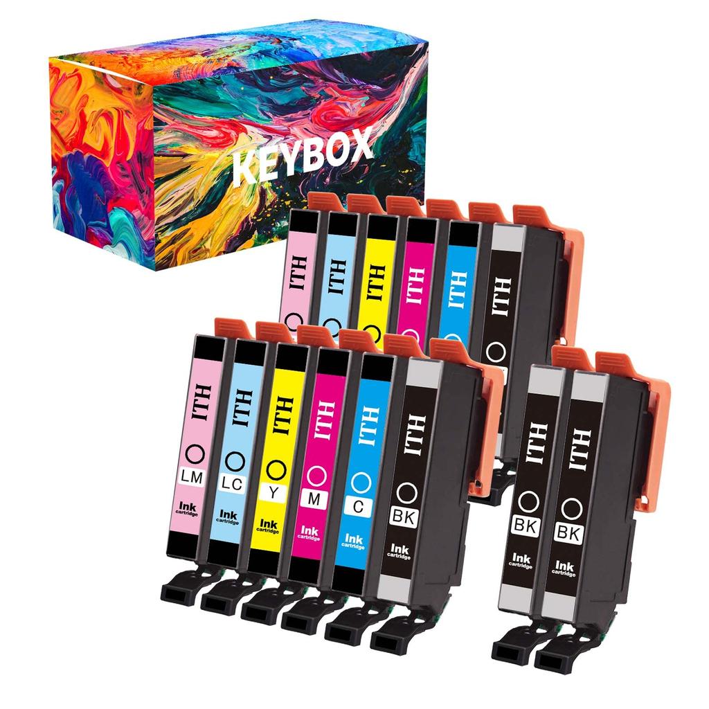For Epson Epson Ink Cartridge Ginkgo Ink Set of 14 sets of 6 colors 2 Compatible year amount ITH-6CL (2 + black) models EP-709A/ EP-710A/ EP-711A/