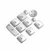 For BMW 5 Series F10 F18 525 528 Door Window Switch Lifter Buttons Chrome Cover