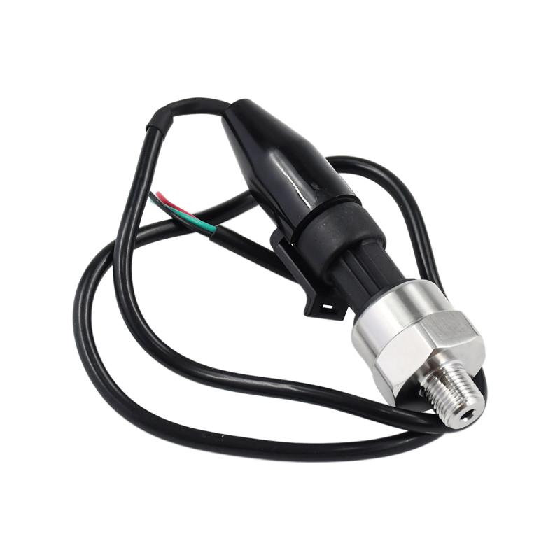 Pressure Transducer Sensor 0-100 PSI 1/8-27NPT Compatible with Oil Fuel Air Water