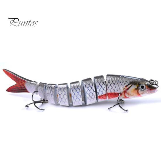 

13,5 см/19 г многосочлененная рыболовная приманка с крючками, реалистичная 8-секционная приманка для свимбейта, бионическая жесткая искусственная приманка, аксессуары для рыбалки в пресной и соленой воде I