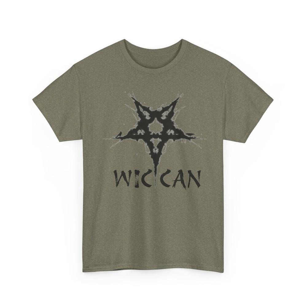 

Wiccan Pentagram Tee, Pagan Symbol Top, Witchcraft Clothing, Spiritual Apparel 4XL