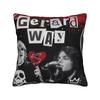 Pillow Case G-Gerard Way MCR Graphic Pillow Cover For Couch Sofa Bedroom Morden Pillowcases