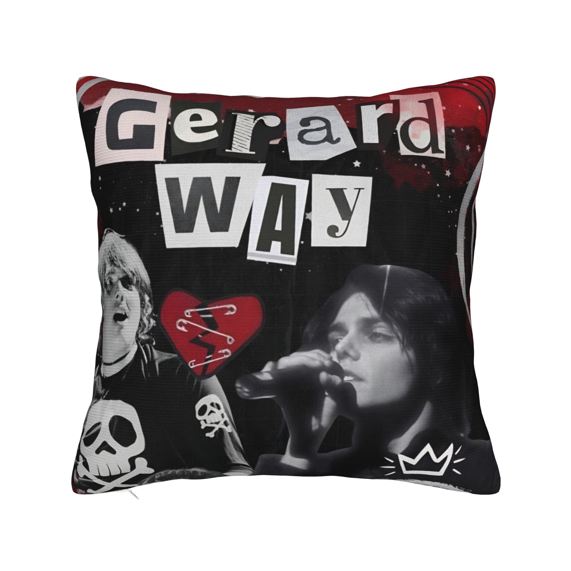 Наволочка G-Gerard Way MCR Графическая Наволочка Для Дивана Диванчика Спальни Современные Наволочки 12x12Inch