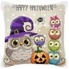 Halloween Decoration Cushion Pumpkin Cat Ghost Pillow Sleeve Is Suitable for Home Living Room Sofa Room Decoration