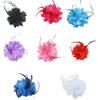 Elegant Flower Feather Hair Clip for Women and Girls Hair Accessory for Weddings Parties and School Performances