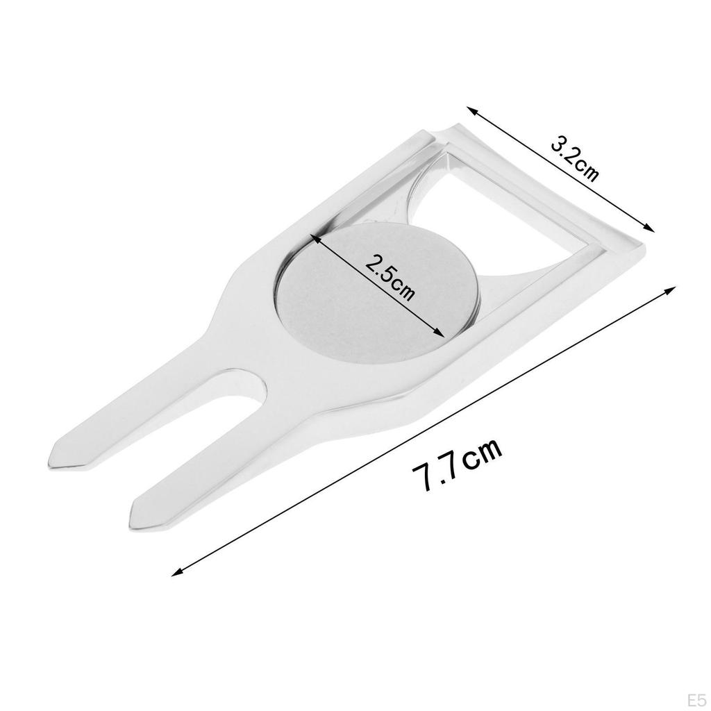 Golf Tool Ball Mark Putting Kit Golfer Training Accessory