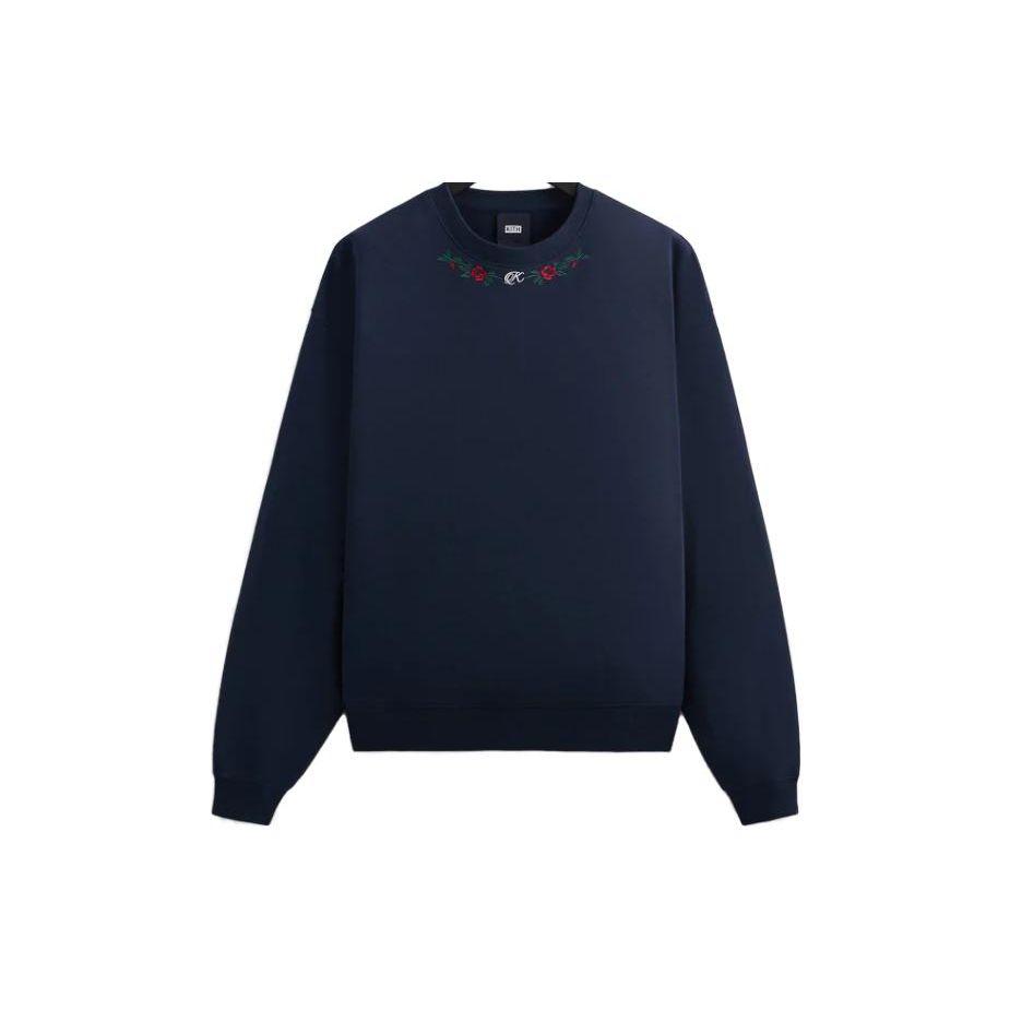 Kith Роуз Нельсон Свитшот Ночной Унисекс Топы Синий KHM031469-413