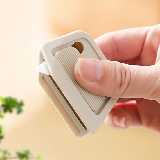 Magnetic Folding Cutter with Ceramic Blade Pocket Size Right-Angle Grooves Box Opener Cutter Portable Collapsible Cutting Tools