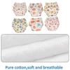 6 Pcs Unisex Cotton Reusable Potty Training Underwear Breathable