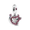 Ciondolo Fascino Argento 925 Fai da Te Torre Porta Castello Nave Angelo per Donne Gioielli Collana Bracciale Boutique