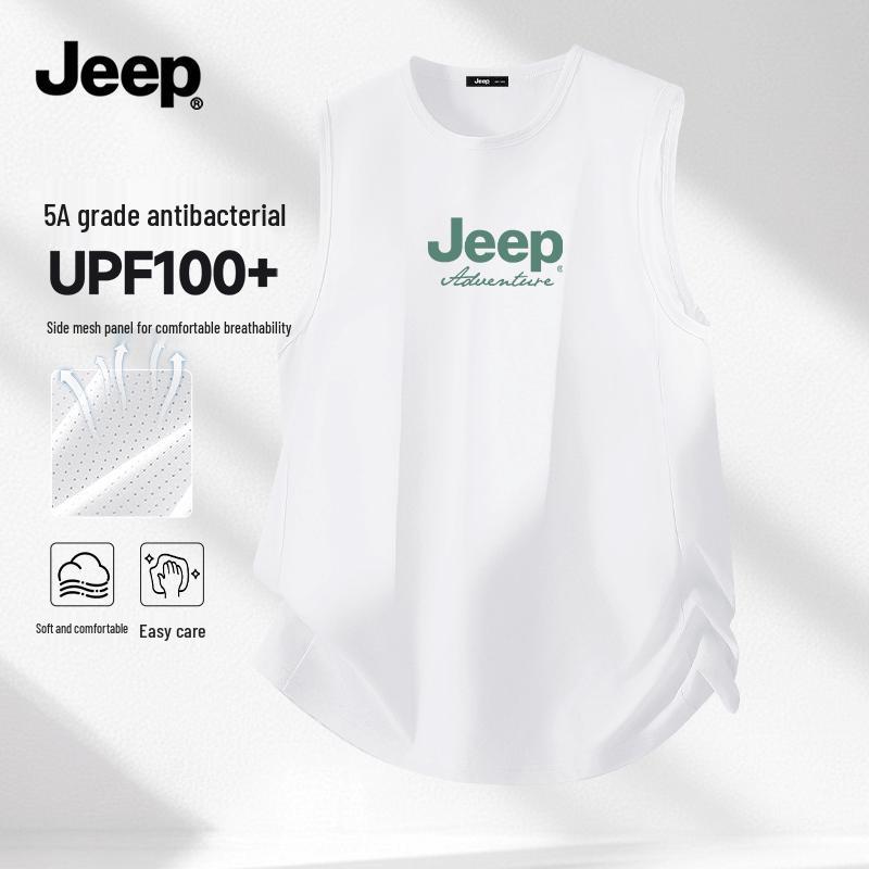 Мужская легкая дышащая летняя жилетка JEEP с функцией быстрого отвода влаги L