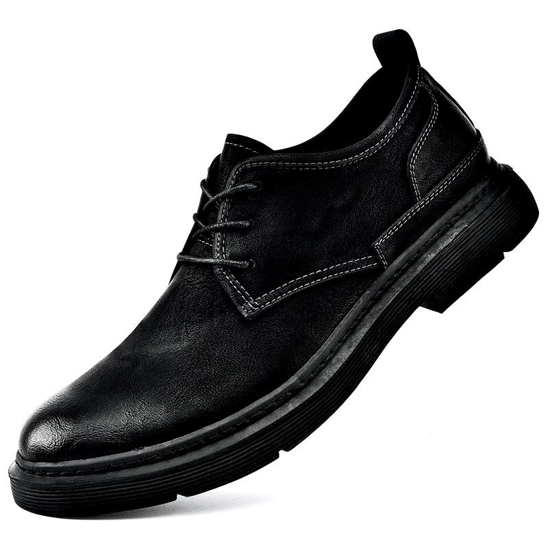 Fashion Luxury Brand Men Comfy Driving Shoes2025New Flat Designer Outdoor Shoes Casual Leather Walking Shoes Classic Lace-Up Oxford Shoe