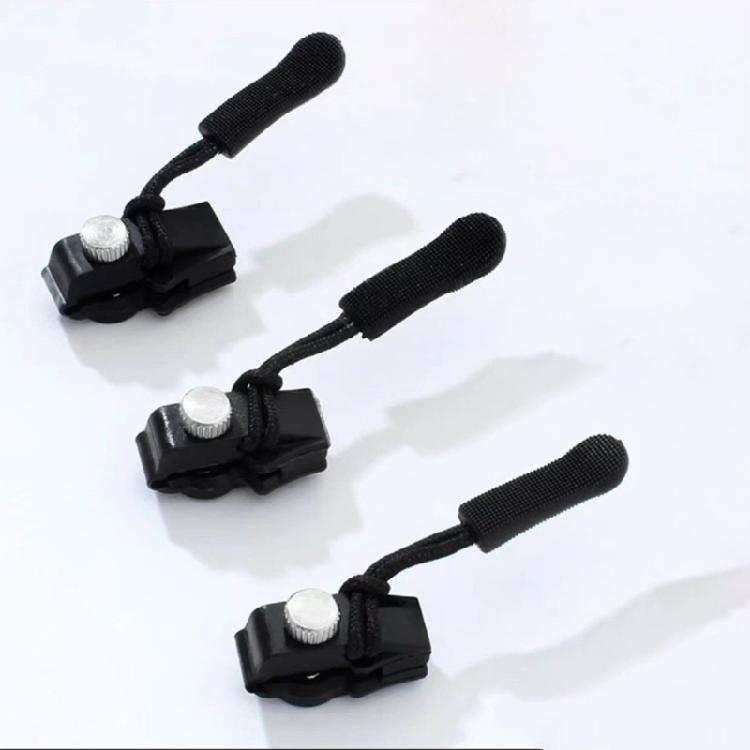 24pcs Removable Zippers Pullers Replacement Zippers Slider Bags Extend Pullers for Clothing Luggage