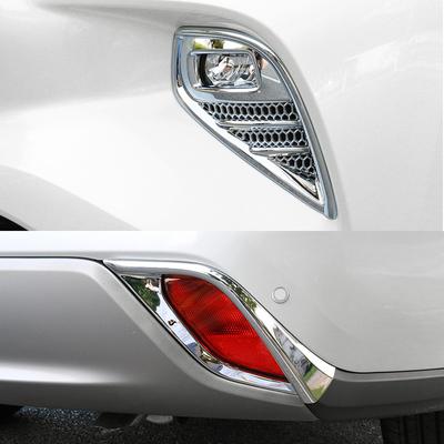 Couvercle de phare antibrouillard chromé pour Toyota Highlander 2022, garniture de pare-choc avant et arrière, décoration de lunette de phare antibrouillard étanche