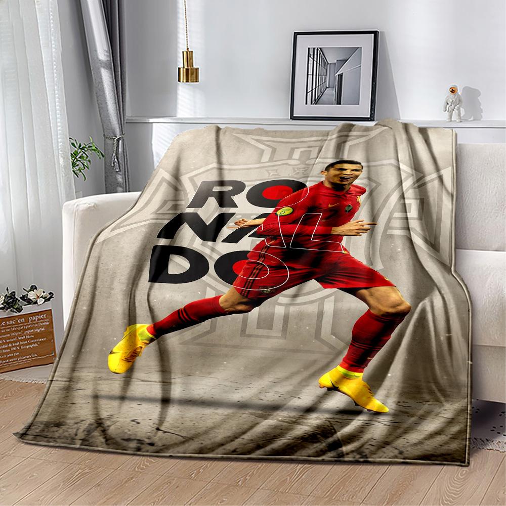 Cristiano Ronaldo 54 Blanket Durable Comfort Great for Livingroom Couch Office for All Occasions Modern Style Best Holiday Gift for Friends Family