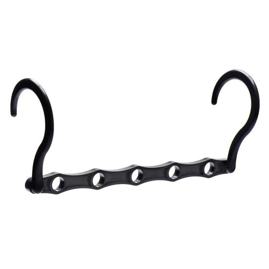 8Pcs Clothes Hangers with 360-Degree Swivel Hook Strong Load-bearing Collapsible Hangers Closet Organizers