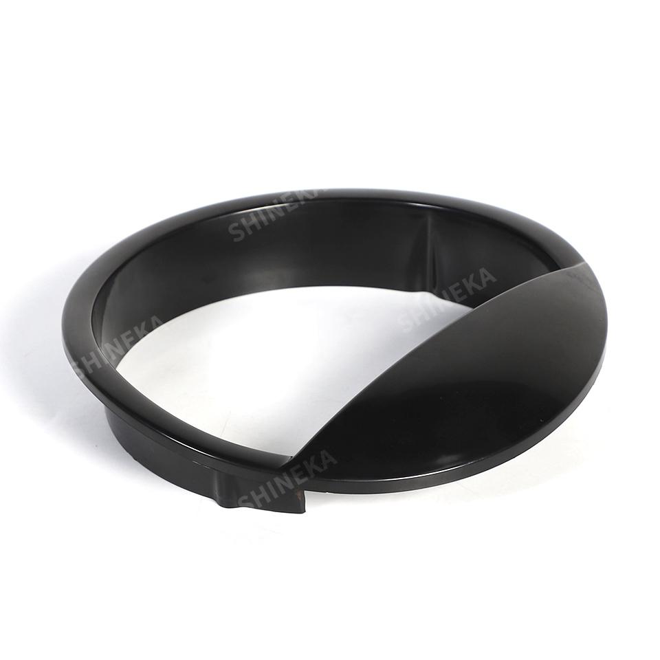 SHINEKA Car Front Headlight Lamp Decoration Cover for Jeep Wrangler TJ 1997 1998 1999 2000 2001 2002-2006 Exterior Accessories