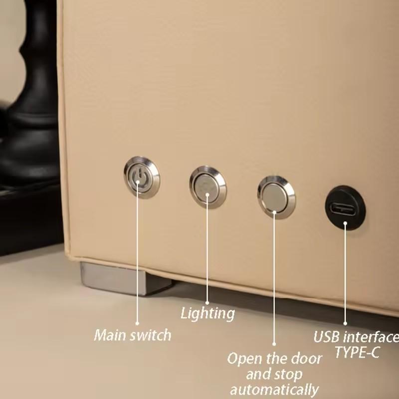 Leather Watch Winder Box Mechanical Watch Automatic Winding Device Household Multi Slot Shaker Men's Watches Storage Display Box