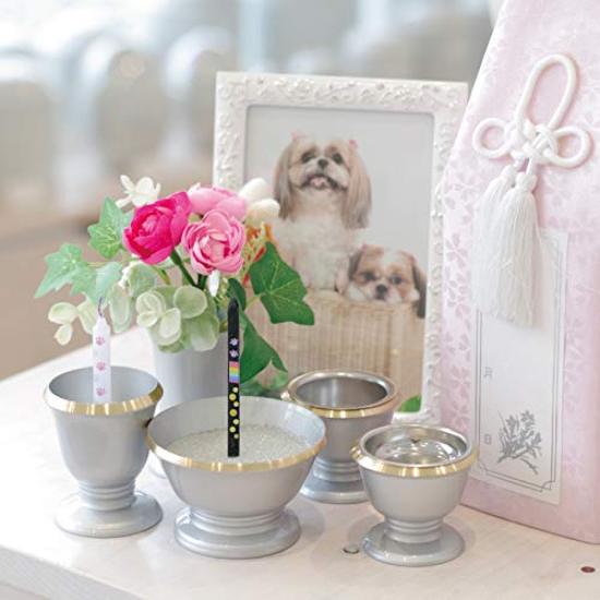 [Dear Pet Exclusive] Made in Japan Rainbow Bridge Footprint Candle and Incense Set (Flat Box)